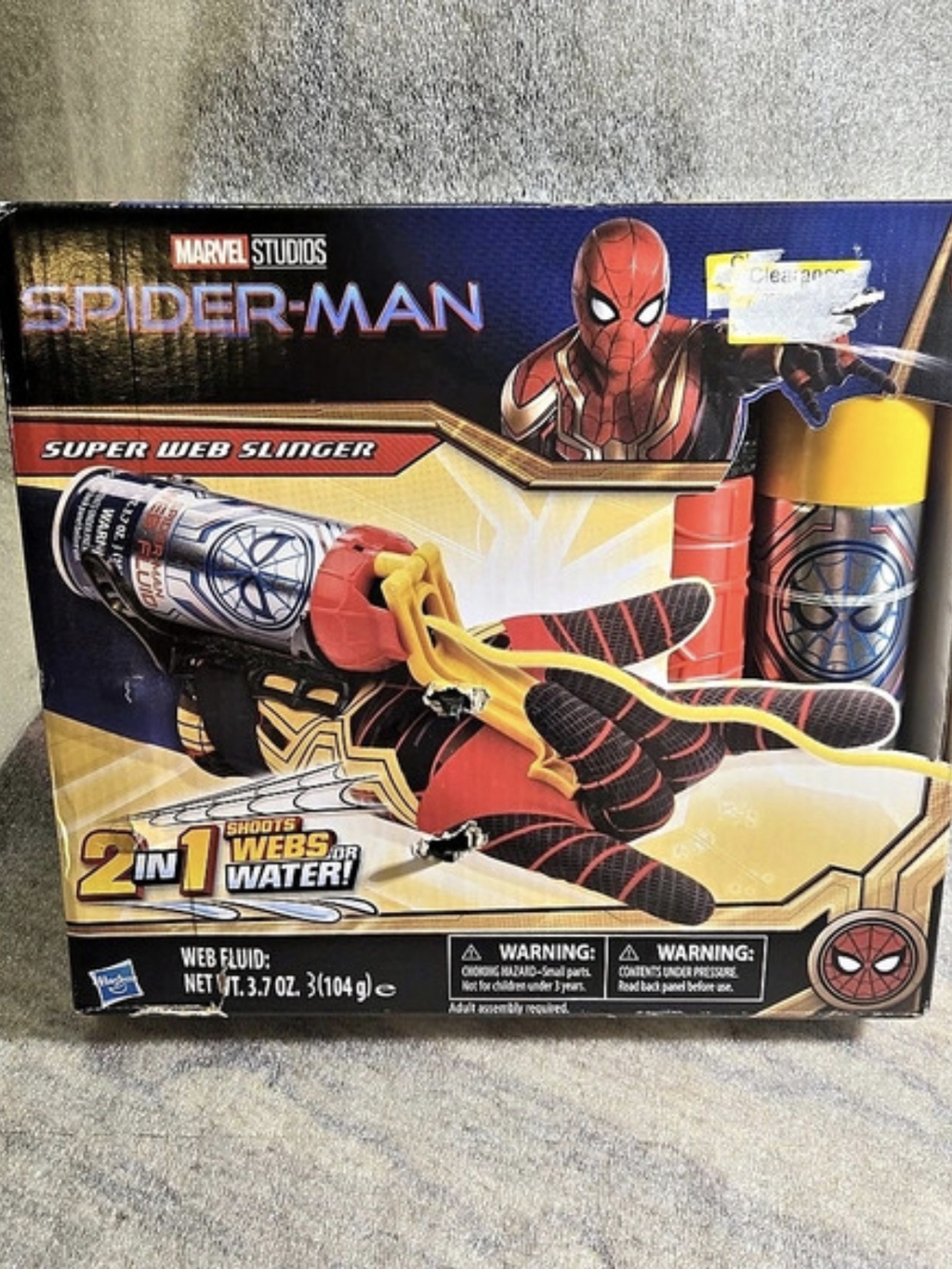 Marvel Spider-Man Super Web Slinger Web Slinger Toy NWT